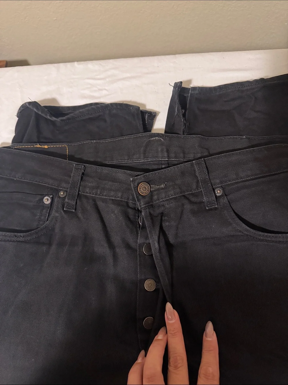 Levi's Black Men's 501 Jeans